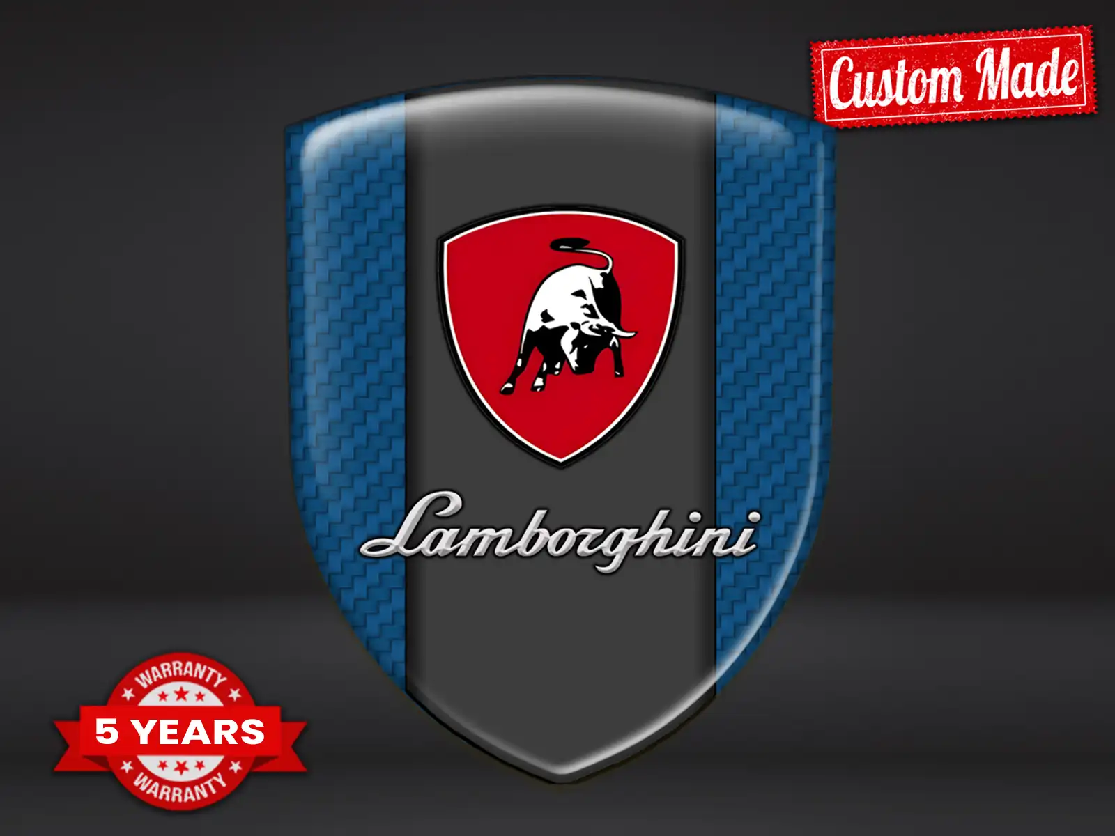 Lamborghini Vinyle Auto Personnalisé Résistant Course Robuste